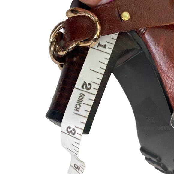 Marc Jacobs Brown Leather Y2K High Heel Booties - Picture 4 of 10